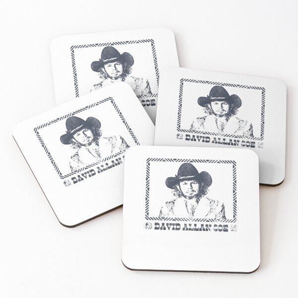 Item preview, David Allan Coe Retro Style Fan Design designed and sold by ShopArtBrais.