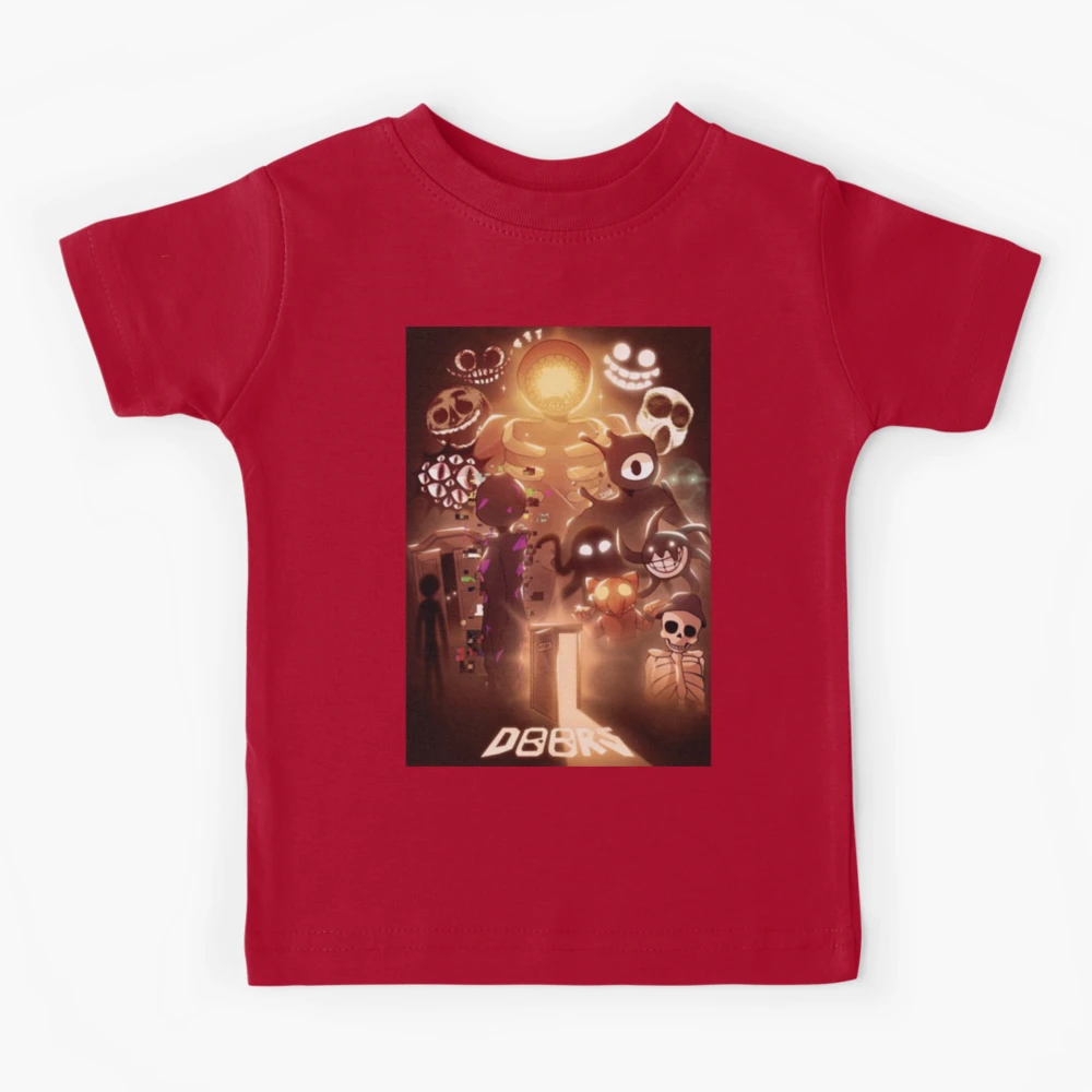 Figure in dress, roblox doors  Kids T-Shirt by doorzz