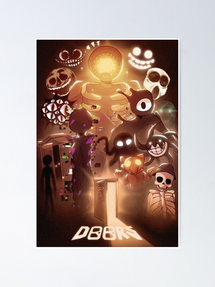 Roblox doors, all team | Poster