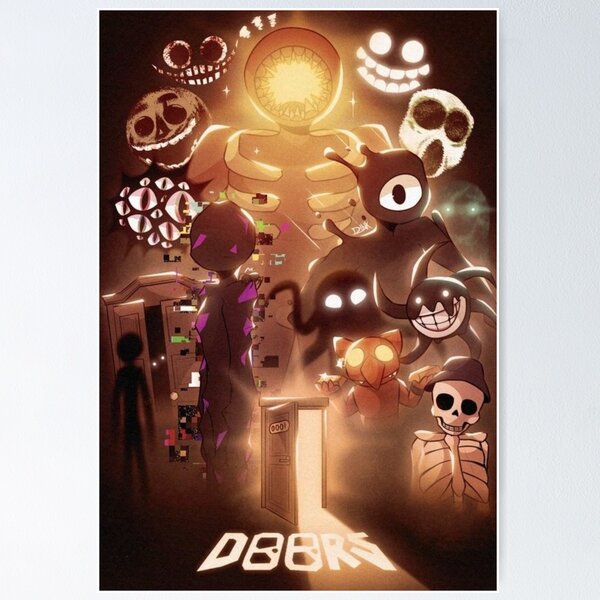 Doors Roblox Doors Posters for Sale