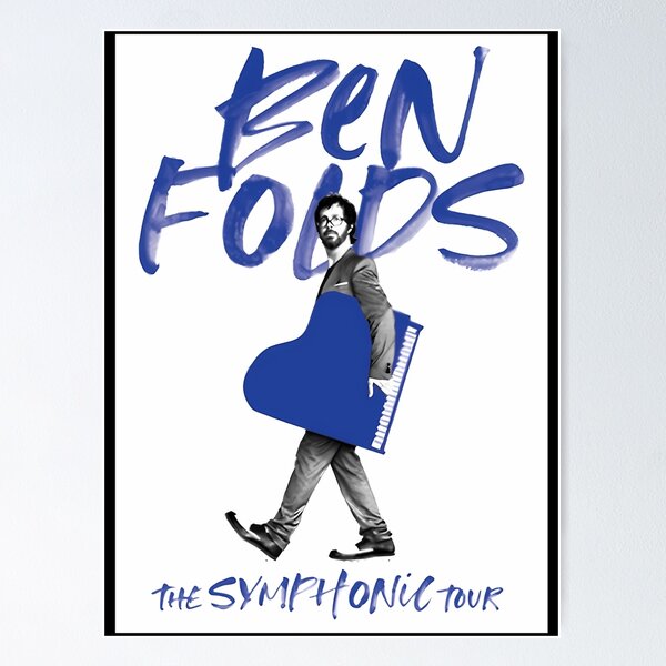 Artikel-Vorschau von Ben The Symphonic Tour Music Folds Logo, designt und verkauft von JohnstonHide.