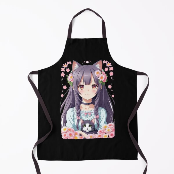 Item preview, Cat and flowers designed and sold by Snicel69.