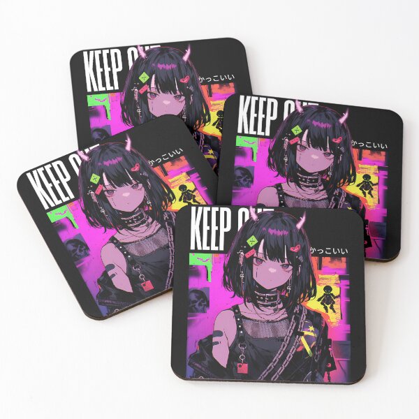 Item preview, Keep Out Anime designed and sold by CursedInk.