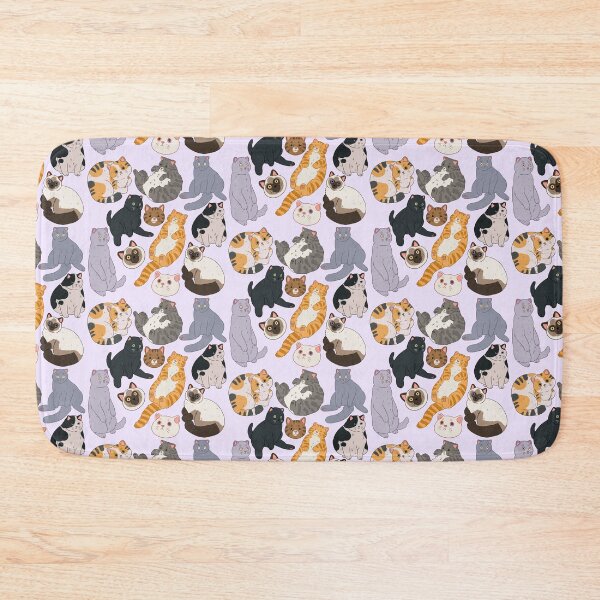 Item preview, Cute silly cats pattern  designed and sold by Yaragold.