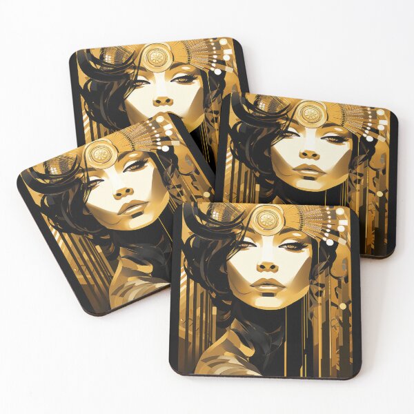 Item preview, The Dreamer's Girl Beauty! Art Deco designed and sold by 108dragons.