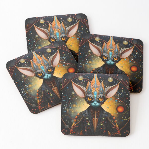 Item preview, Cute Alien 8 designed and sold by Red Witch Art.