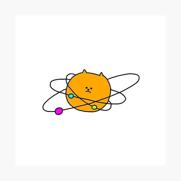 Item preview, planet the Cat with satellites designed and sold by superbaechoo.