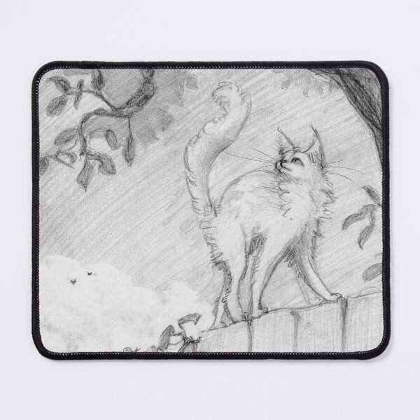 Item preview, Peaceful Cat designed and sold by Gaia Rydahl Due Rosendahl.