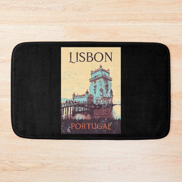 Item preview, Lisbon Tower of Belem Illustration | Iconic Monument Art designed and sold by Lemomo-artworks.