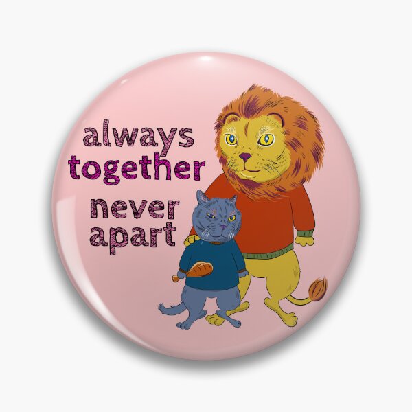 Item preview, Always together, never apart, cat, lion designed and sold by Amber-Eyes.