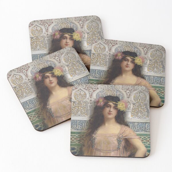 Item preview, Orientale au tambourin - Léon-François Comerre designed and sold by tvdlovership.