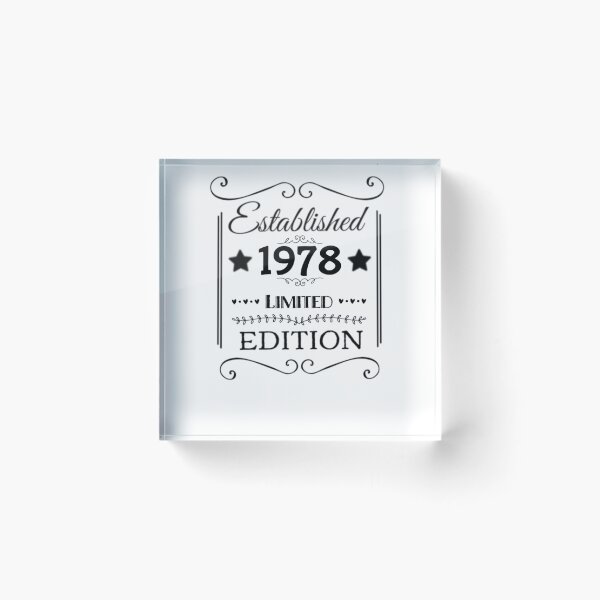 Item preview, Established 1978 designed and sold by CharlyB.
