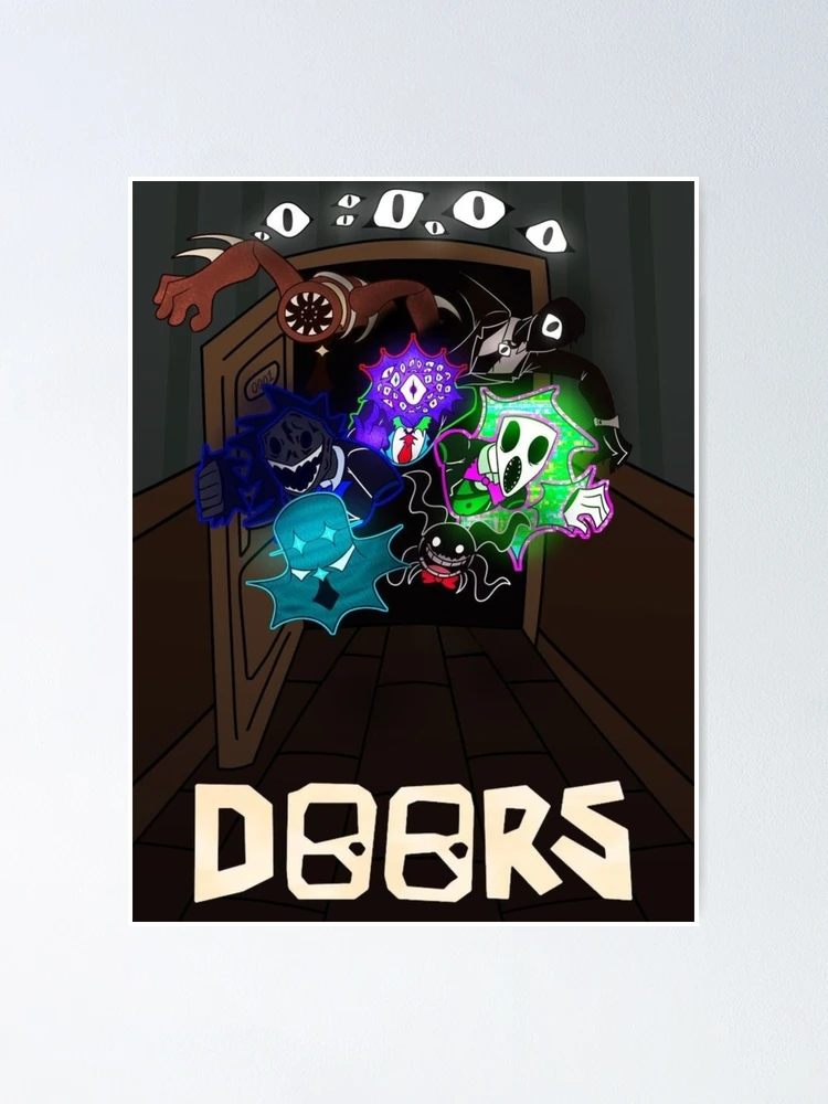 Eyes and Halt, doors legends  Poster by doorzz