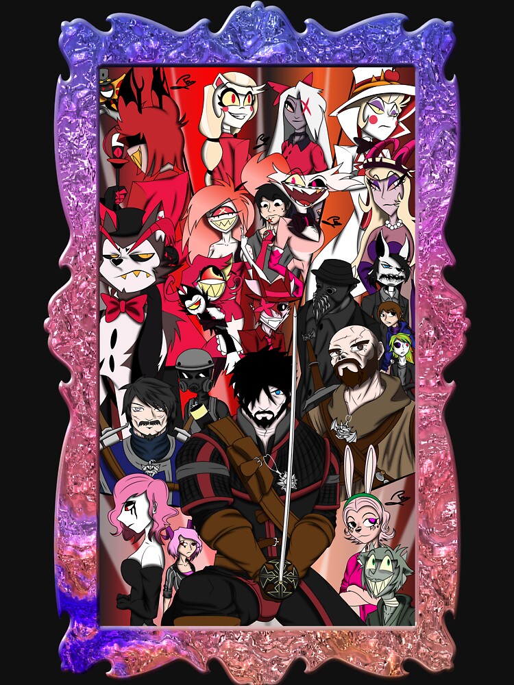 Hazbin Hotel Color Scheme