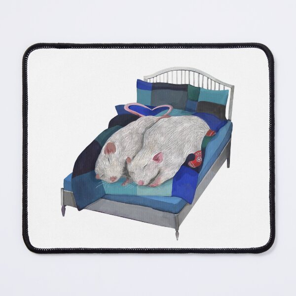 Item preview, Rats in bed designed and sold by Ekaterina Khozatskaya.