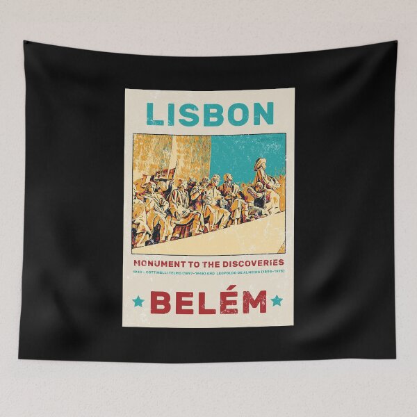 Item preview, Lisbon Monument of Discoveries Illustration | Historic Landmark designed and sold by Lemomo-artworks.