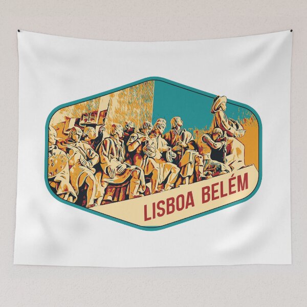 Item preview, Lisbon Monument of Discoveries Illustration | Historic Landmark designed and sold by Lemomo-artworks.