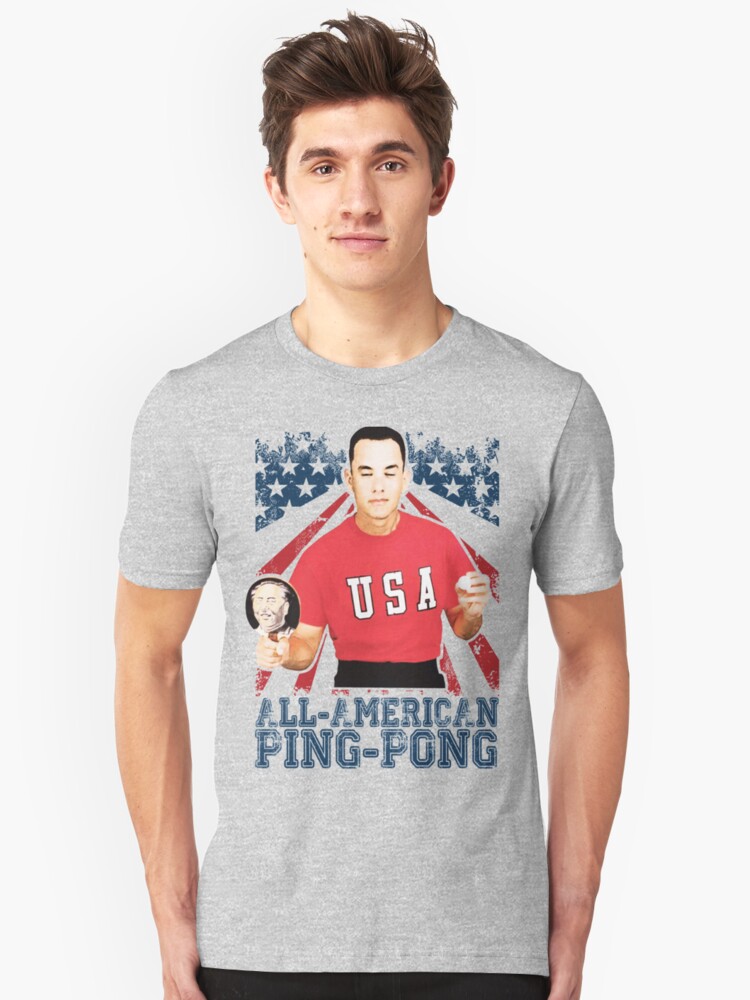 forrest gump ping pong shirt