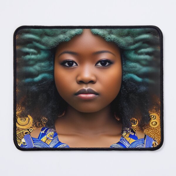 Item preview, Wiener Überraschung | African girl (Barika) by AI designed and sold by wnrbrrschng.