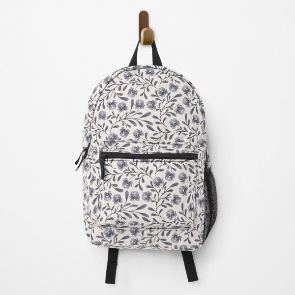 Item preview, Monochrome Folk-Art Floral designed and sold by RebeccaFlaherty.