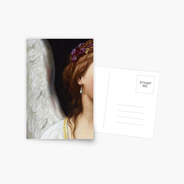 Item preview, The Angel With The Pearl Earring closeup designed and sold by Glimmersmith.