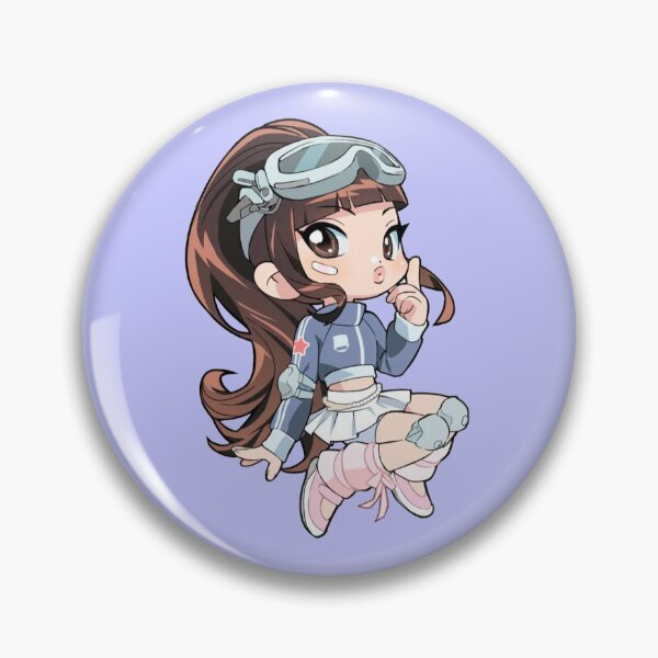 Item preview, NewJeans Hyein Chibi Anime Drawing designed and sold by 2Kiddo.