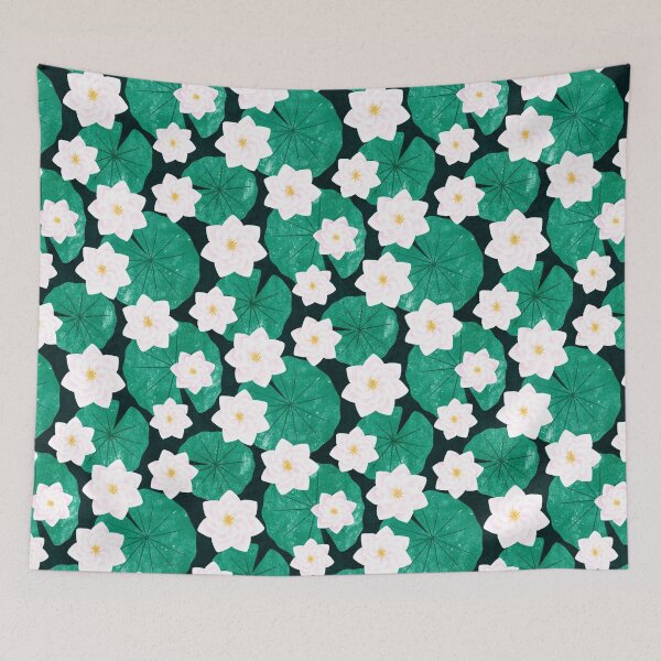 Item preview, Waterlily Pads designed and sold by RebeccaFlaherty.