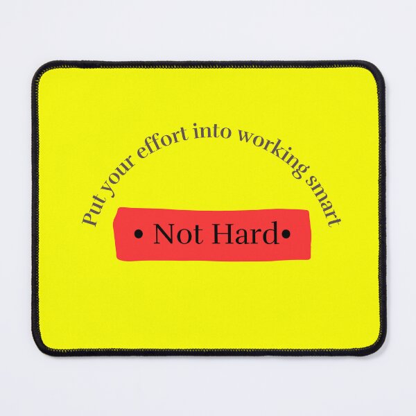 Item preview, Put your effort into working smart - not hard designed and sold by motivationhood.