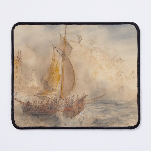 Item preview, J.M.W. Turner drawing designed and sold by ComicsFactory.