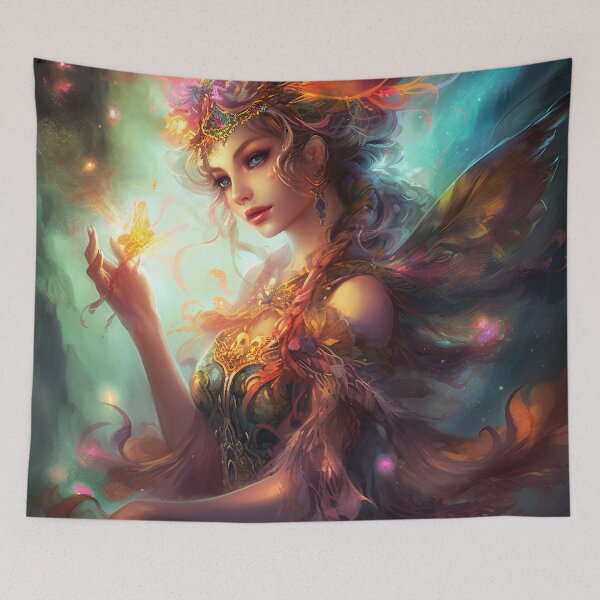 Item preview, Cute Garden Fairy designed and sold by Art by Lilia.