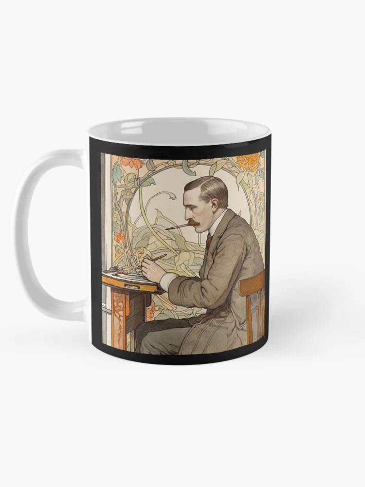 Thumbnail 5 of 6, Coffee Mug, J.R.R. Tolkien author designed and sold by ComicsFactory.