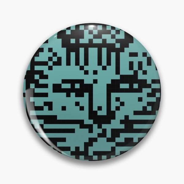 Item preview, QR Code kitty in teal designed and sold by HelenDBVickers.