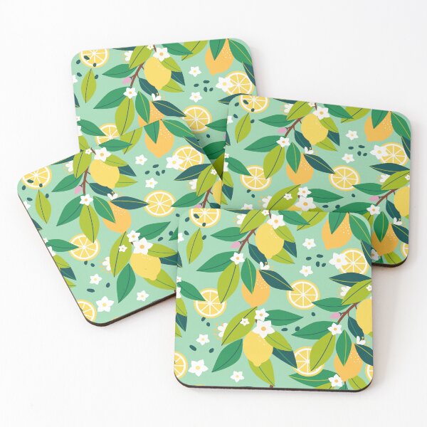 Item preview, Fresh Lemons Seamless Pattern designed and sold by IvanaGraphics.