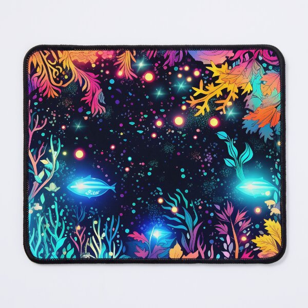 Item preview, Abyss Aglow: Neon Underwater designed and sold by Promagine.