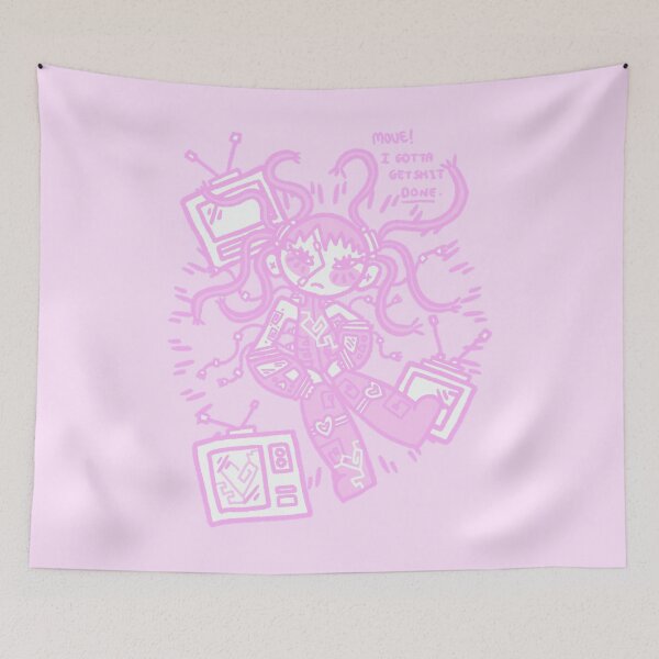 Item preview, cyber girl gotta get SHIT DONE! designed and sold by sleepysluts.