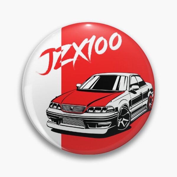 Item preview, Chaser JZX100 T-shirt, Sticker designed and sold by vikyky.