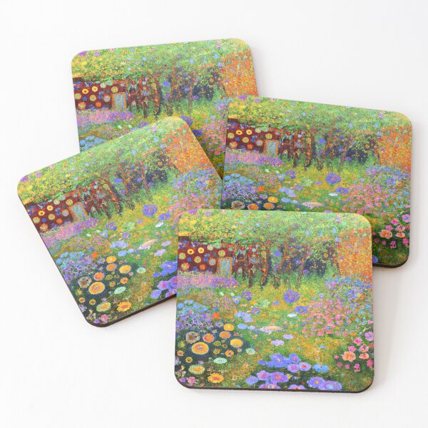 Item preview, Flower Garden Gustav Klimt designed and sold by maniacfitness.