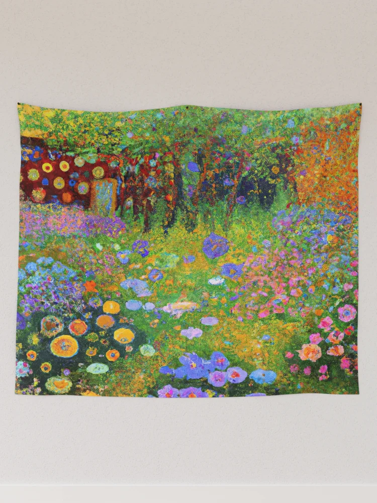 Flower Garden Tapestry - Nirvana Threads