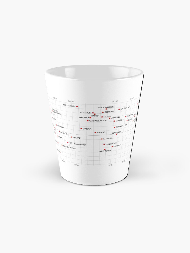 Thumbnail 2 of 4, Coffee Mug, Cities Study Mug designed and sold by ApplicVision.