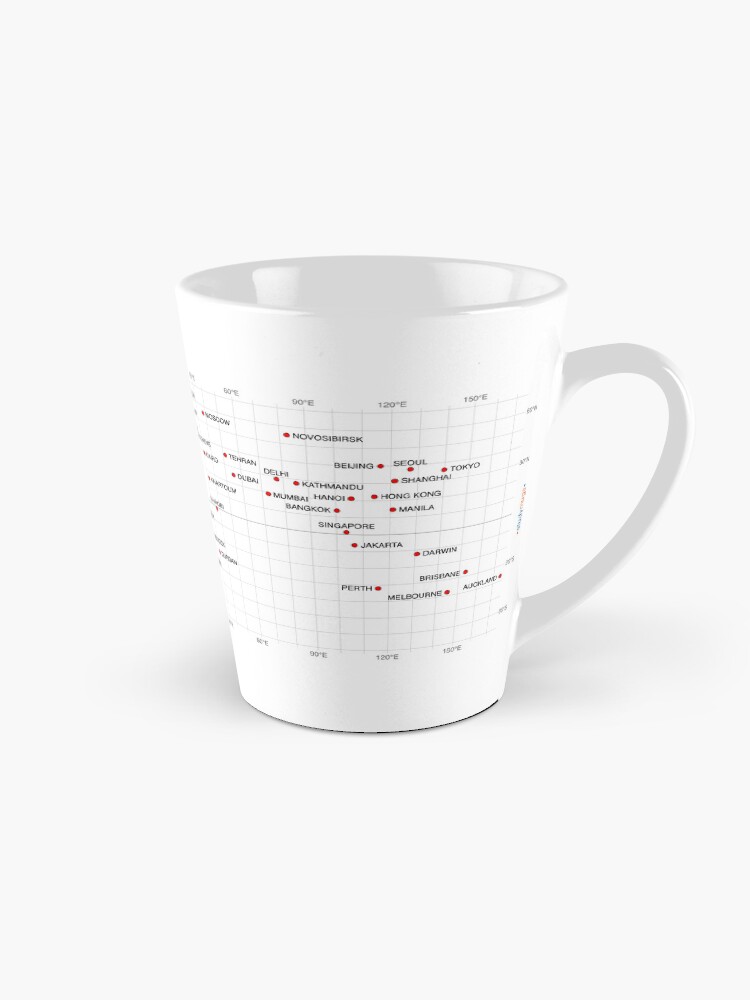 Thumbnail 1 of 4, Coffee Mug, Cities Study Mug designed and sold by ApplicVision.
