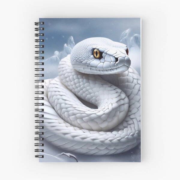 Item preview, White snake designed and sold by M-Y-A-R-T-.