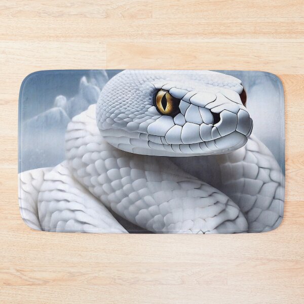 Item preview, White snake designed and sold by M-Y-A-R-T-.