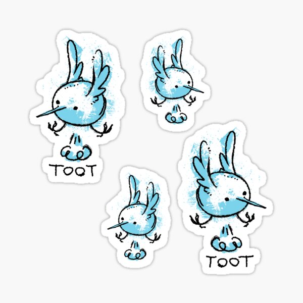 Toot Stickers Redbubble - торт roblox engine james