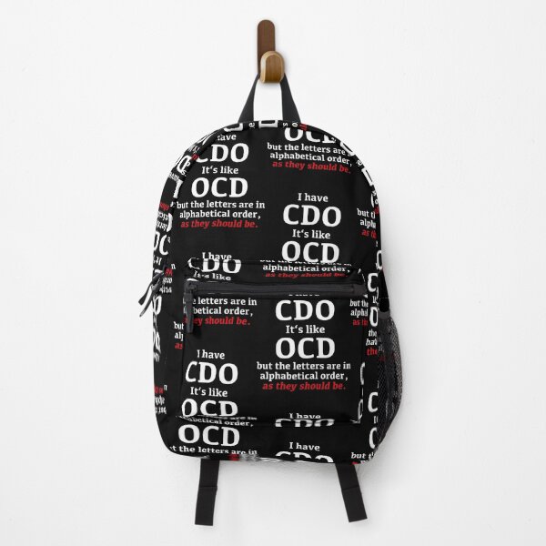 Item preview, I have CDO, it_s like OCD, just alphabetical order Premium designed and sold by ahatsku.