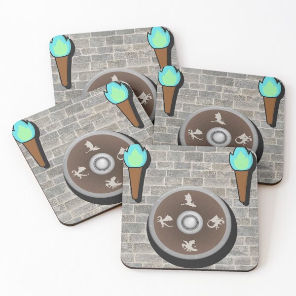 Item preview, Shield and Torch Castle Accessories  designed and sold by Yellowriversss.