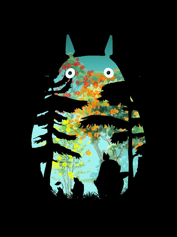 Thumbnail 7 of 7, Oversized T-Shirt, 888 <<studio ghibli, totoro, my neighbor totoro, spirited away, kiky, totoro ghibli, castle totoro>> 10105 designed and sold by bakrieandika.
