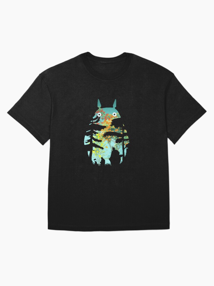 Thumbnail 3 of 7, Oversized T-Shirt, 888 <<studio ghibli, totoro, my neighbor totoro, spirited away, kiky, totoro ghibli, castle totoro>> 10105 designed and sold by bakrieandika.