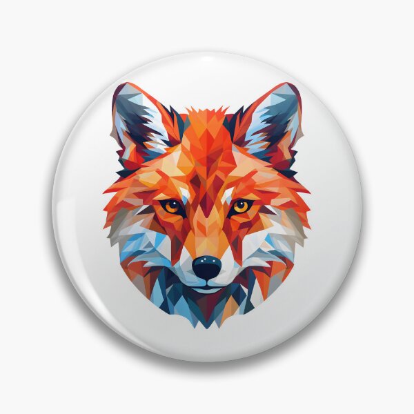 Item preview, Fox - Geometric Patterns designed and sold by Vansky-Art.