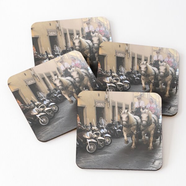 Item preview, Horses and Motorpower in Florence designed and sold by KazM.