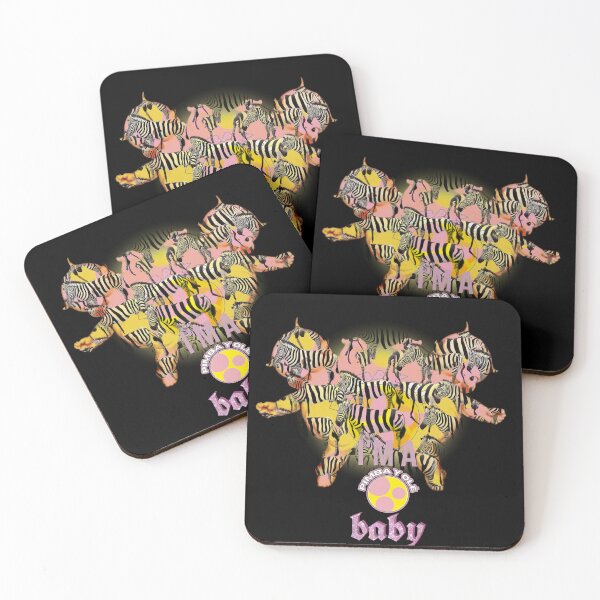 Item preview, Multicolor zebra striped print funky Pimba Y Olé babies designed and sold by Pimbayole.